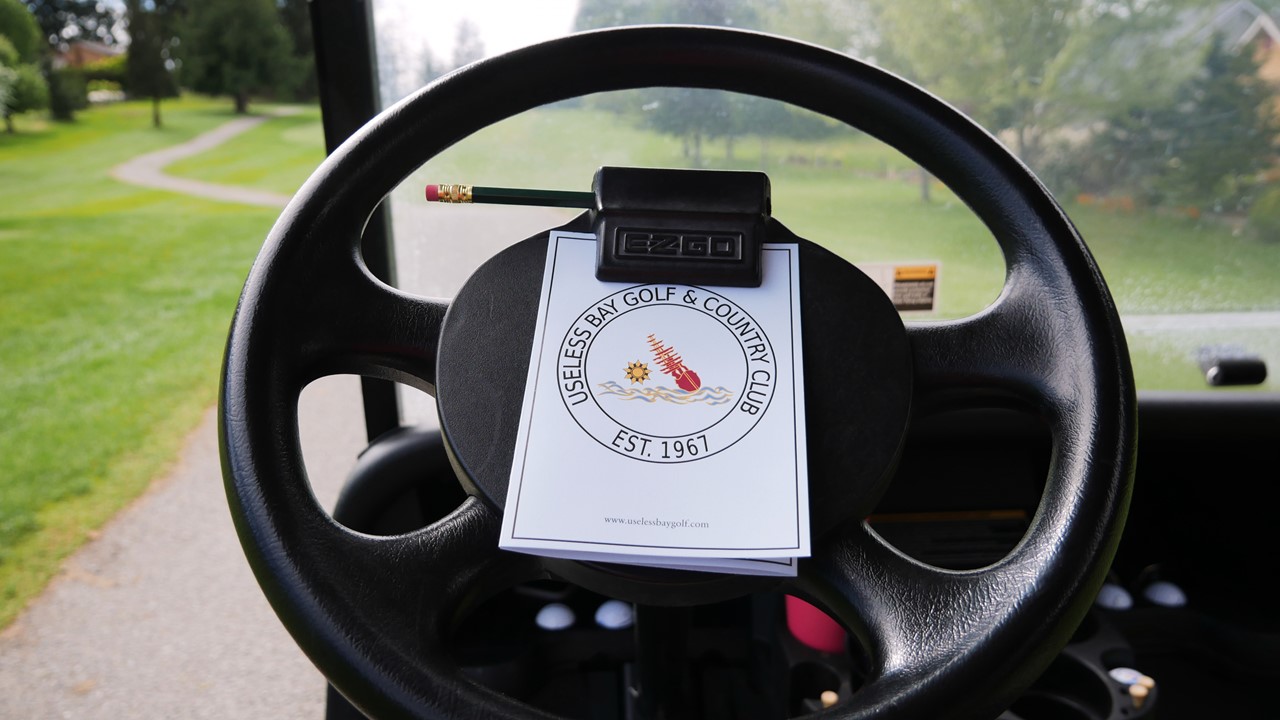 Rezised Golf Card & Score Card